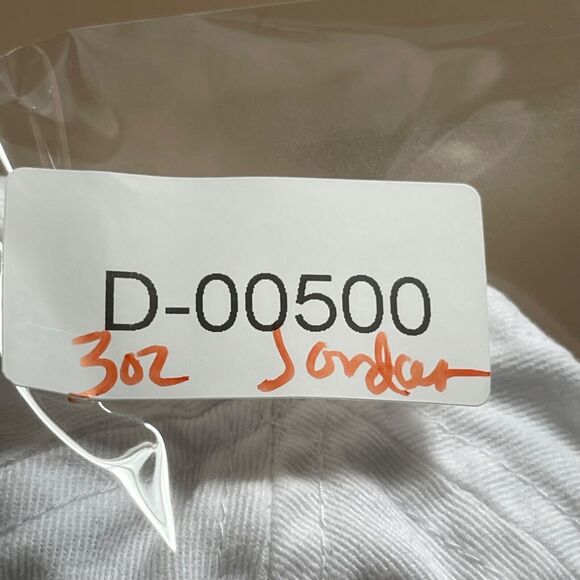 Nike Air Jordan Hat Child Size White 100% Cotton Adjustable Hook & Loop Back - Picture 12 of 12